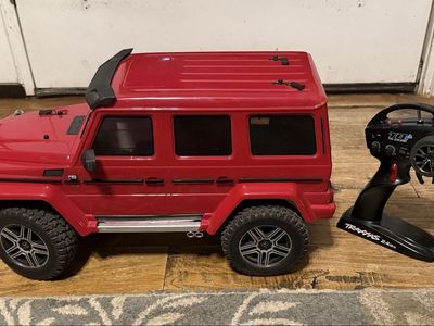 Traxxas TRX-4 Sport Mercedes-Benz G-500 RC Truck with TQ 2.4GHz Radio - Red (Used)