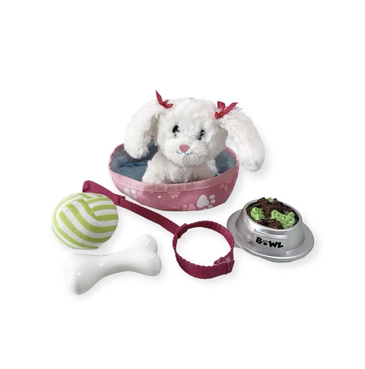 New York Doll Collection Plush Puppy for 18 Dolls