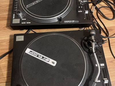Reloop RP7000MK2 & RP8000s Professional Turntable System - Upper Torque & Hybrid Torque