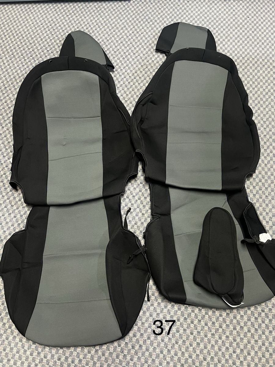 2019–2021 Chevrolet Silverado 1500 / 2500 HD / 3500 HD Coverking Neoprene Seat Covers #37