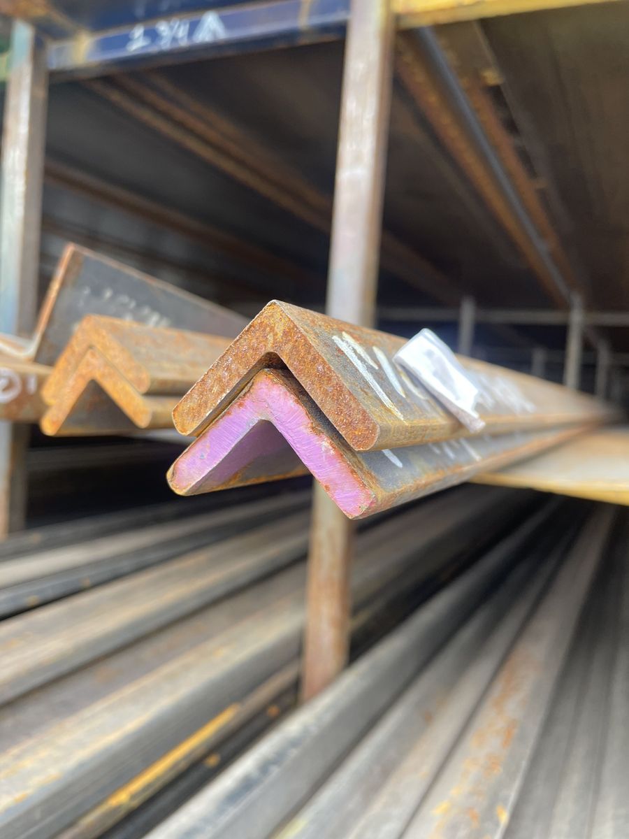 SURPLUS DEAL! Steel Angle 1-1/4" x 1-1/4" x 1/4" x 10' - $11.95 each