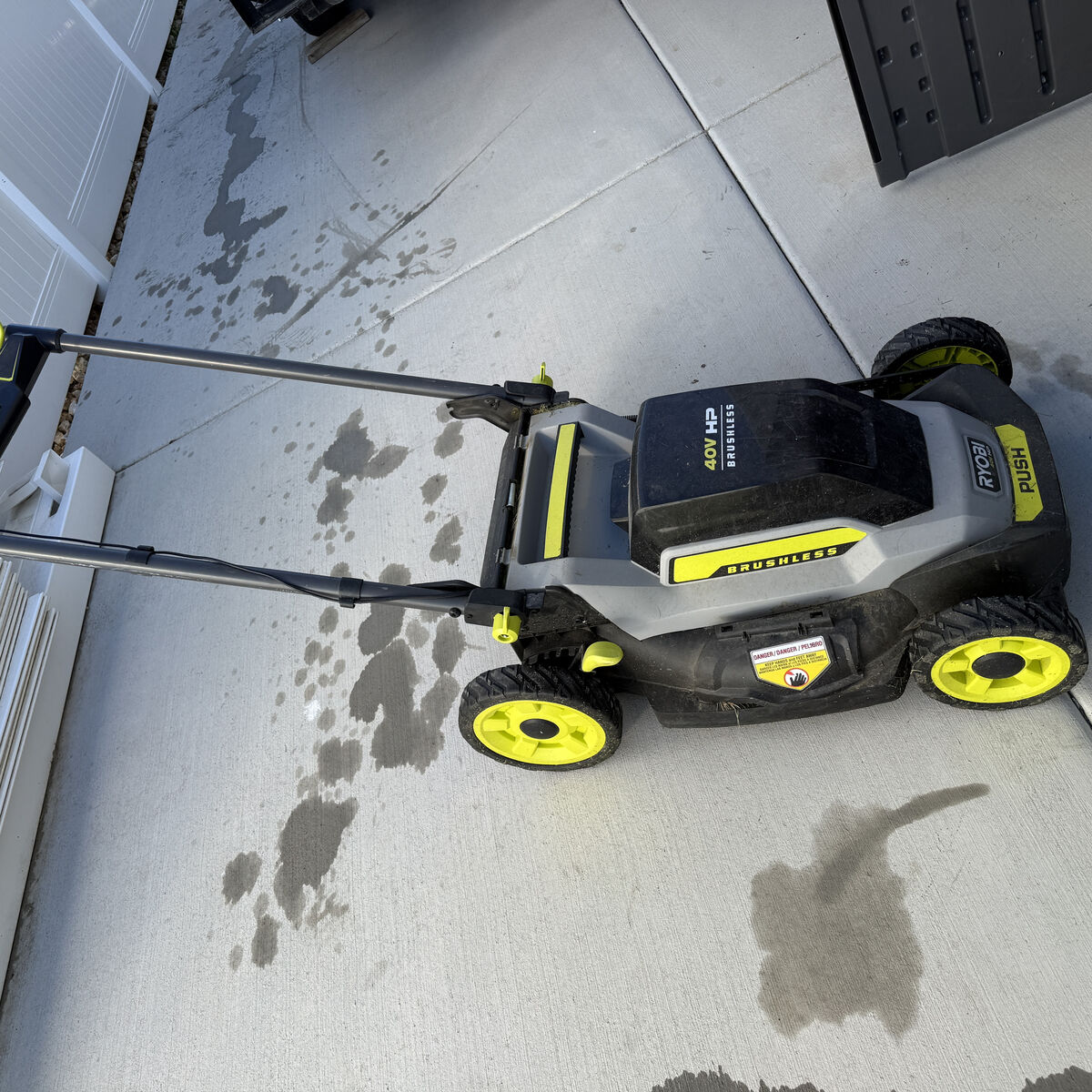 Electric RYOBI Lawn Mower