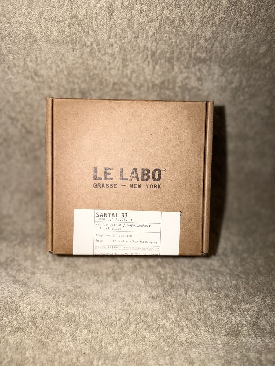 Le Labo Santal 33 Eau de Parfum 100ml 3.4 Fl.Oz. Natural Spray - New in Box