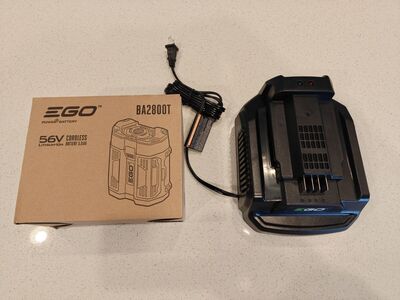 Ego 5.0 AH Battery + 210 Watt Charger - Genuine and Brand New! Manufactured in 2025