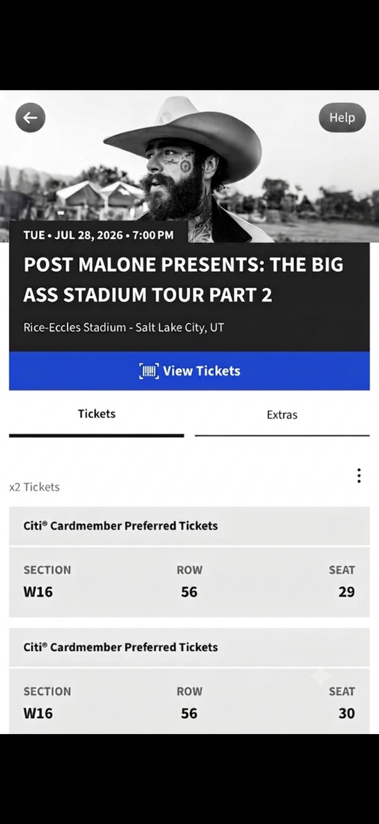 Post Malone Concert Tickets