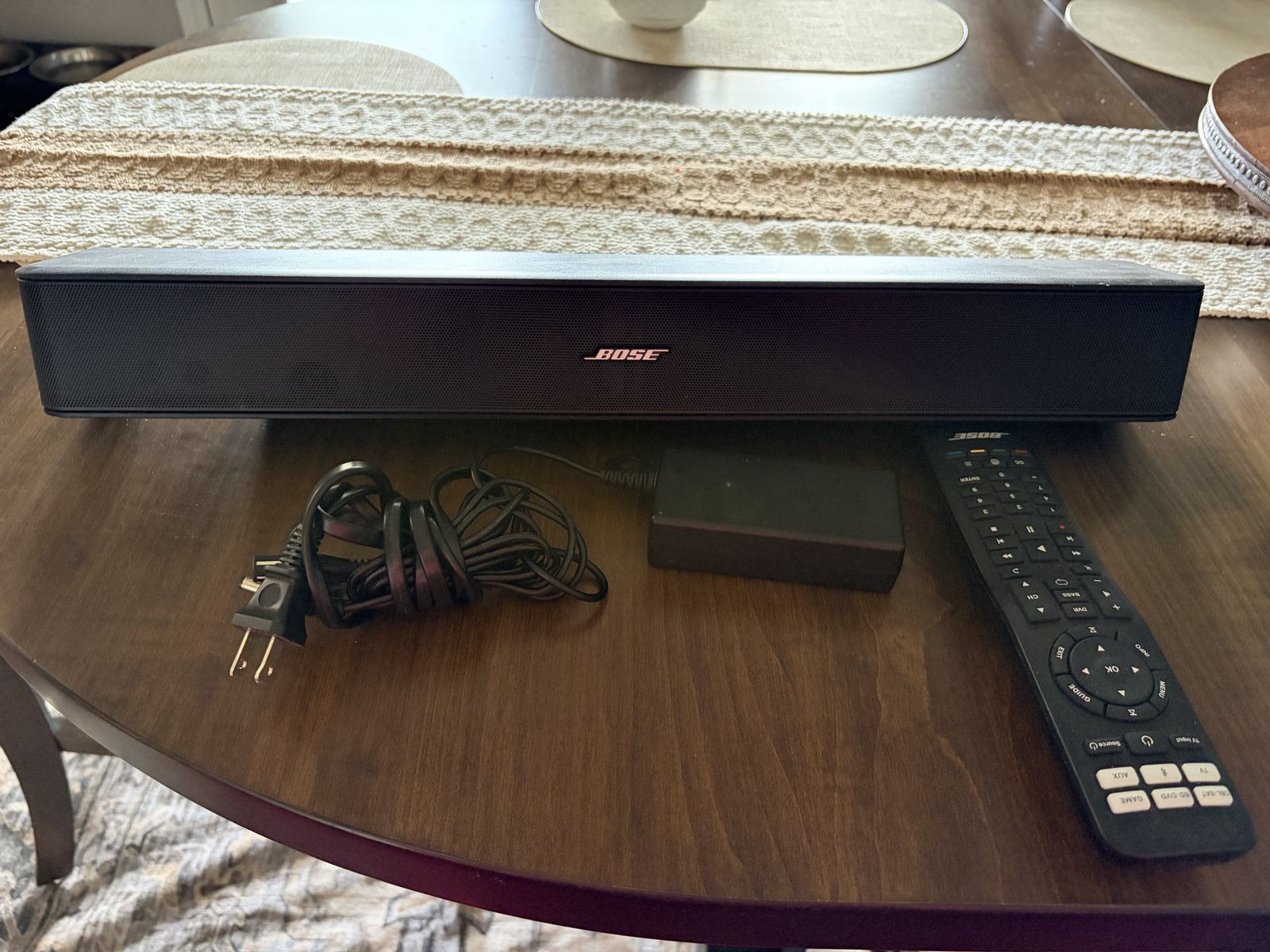 Bose TV Soundbar With Bluetooth & Universal Remote