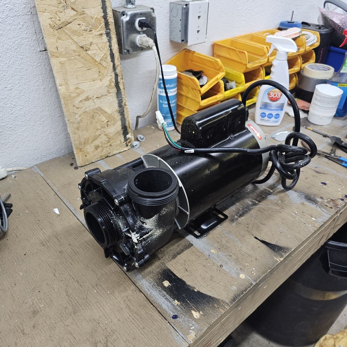 2 Speed Hot Tub Spa Jet Pump