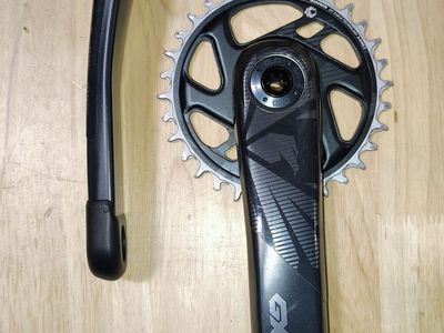 SRAM GX Eagle Carbon DUB Boost Crankset 170mm with 32T X-SYNC 2 Chainring Mountain Bike MTB