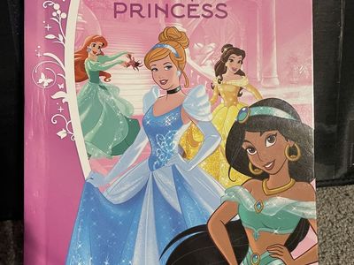 Disney Princess My Busy Books Storybook and Figurines.