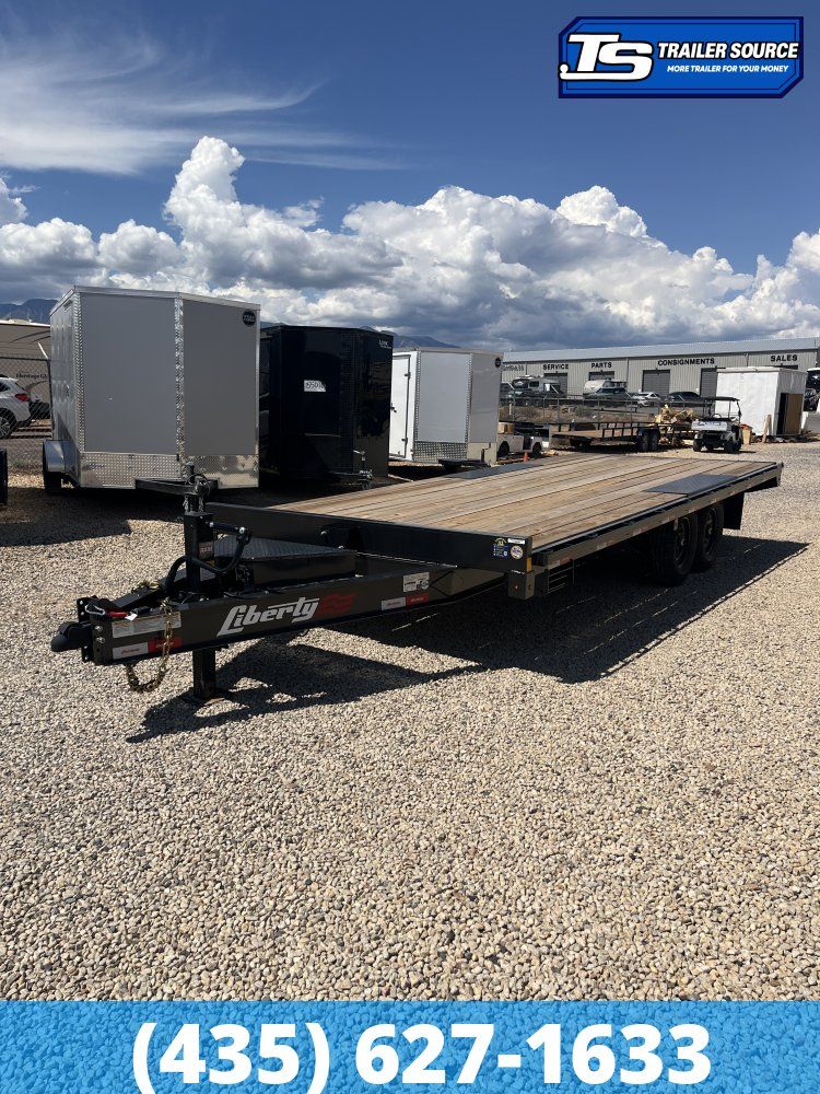 8.5x22 Liberty LOA Deckover Equipment Trailer - 15.4K GVWR -