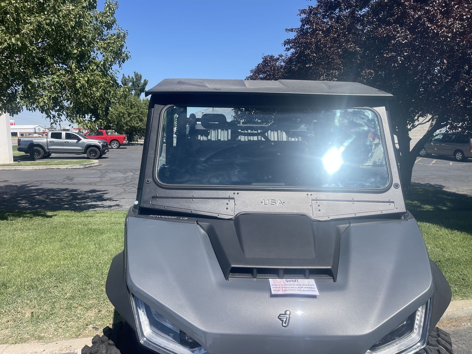 Segway D.O.T Glass Windshield with Vents