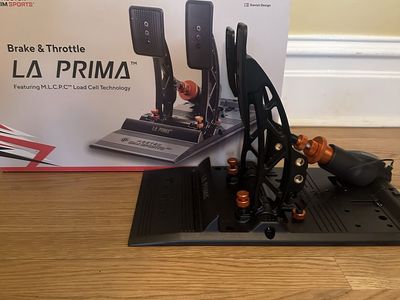Asetek La Prima sim racing pedals