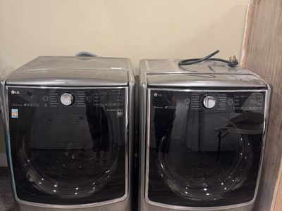 LG washer and dryer