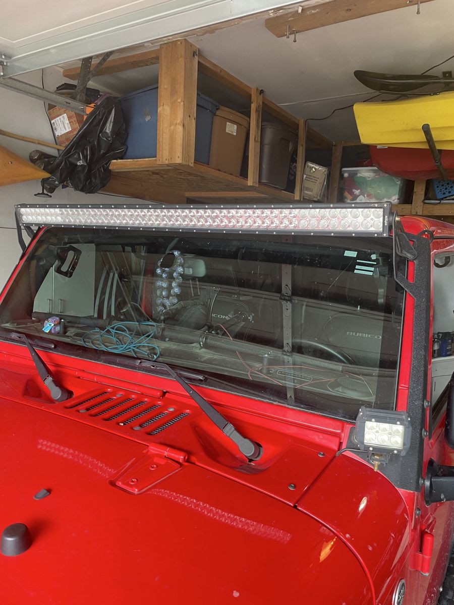 Keep JK light bar and a-pillar Mount 