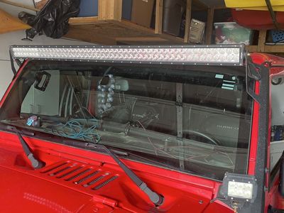 Keep JK light bar and a-pillar Mount