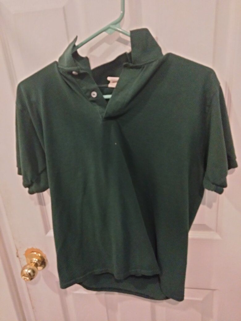 Green shirt