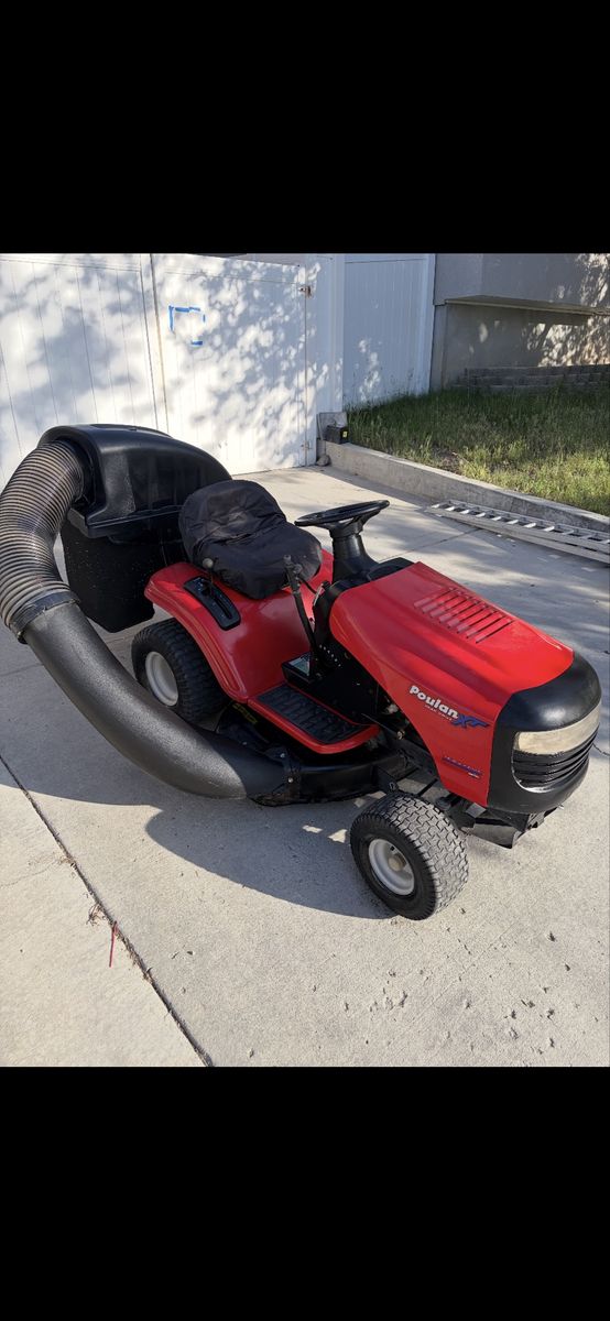 Poulan riding mower