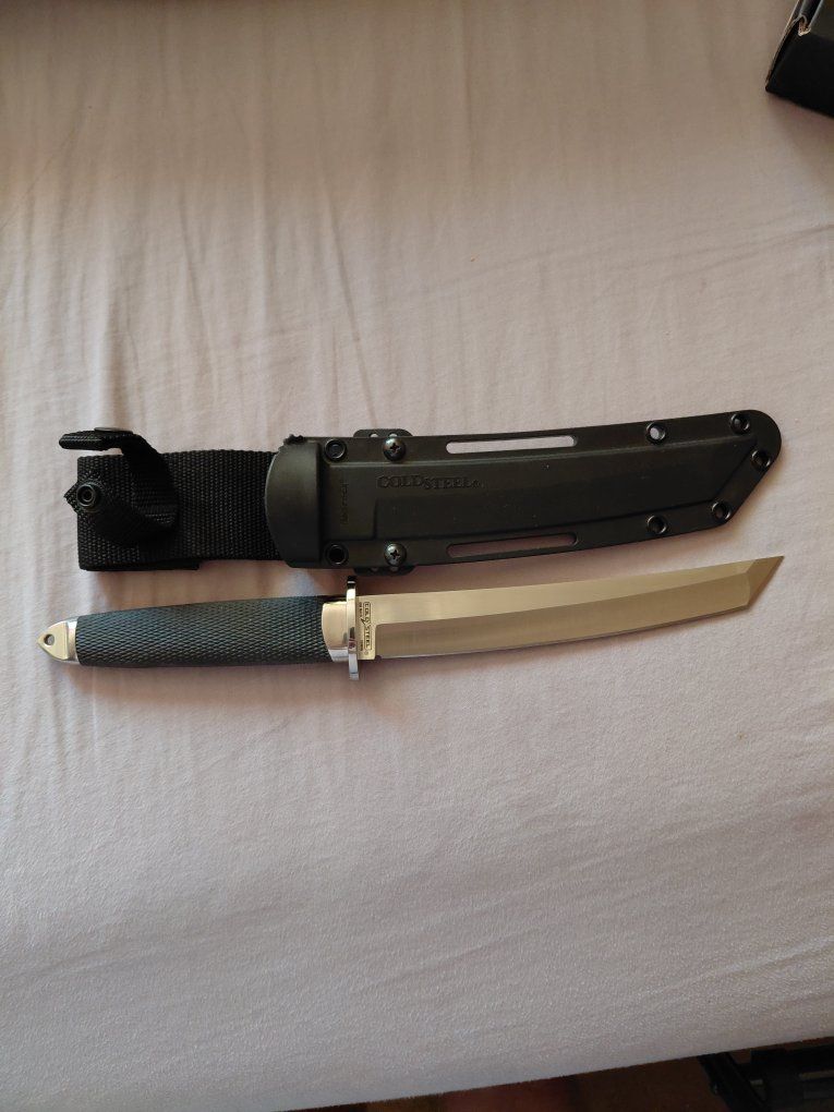 Cold Steel Magnum Tanto II Fixed Blade Knife with Sheath
