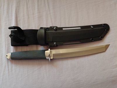 Cold Steel Magnum Tanto II Fixed Blade Knife with Sheath