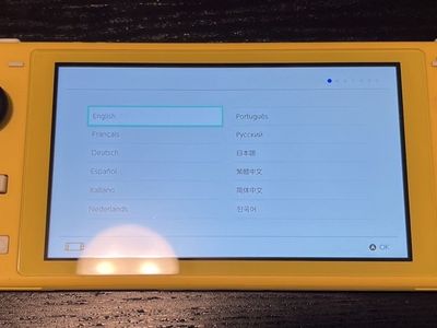Nintendo Switch 1 Lite – Yellow