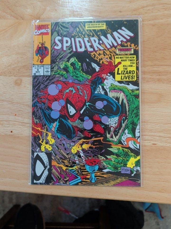 Spider-Man #4, Marvel Comics, Nov 1990 Part 4 Of 5