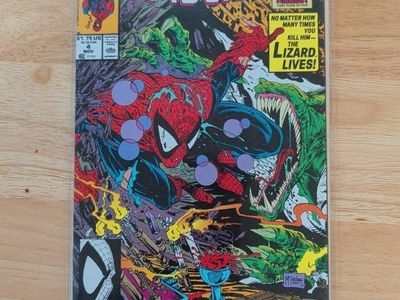 Spider-Man #4, Marvel Comics, Nov 1990 Part 4 Of 5