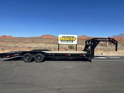 2026 RawMaxx 7X24 Midnight black Utility Trailer 7