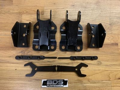 BDS Suspension RECOIL Rear Traction Bar Mount Kit for 2017-2023 Ford F250 F350 F-250 F-350 BDS 123416