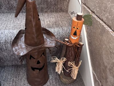 Halloween Decor $10/both