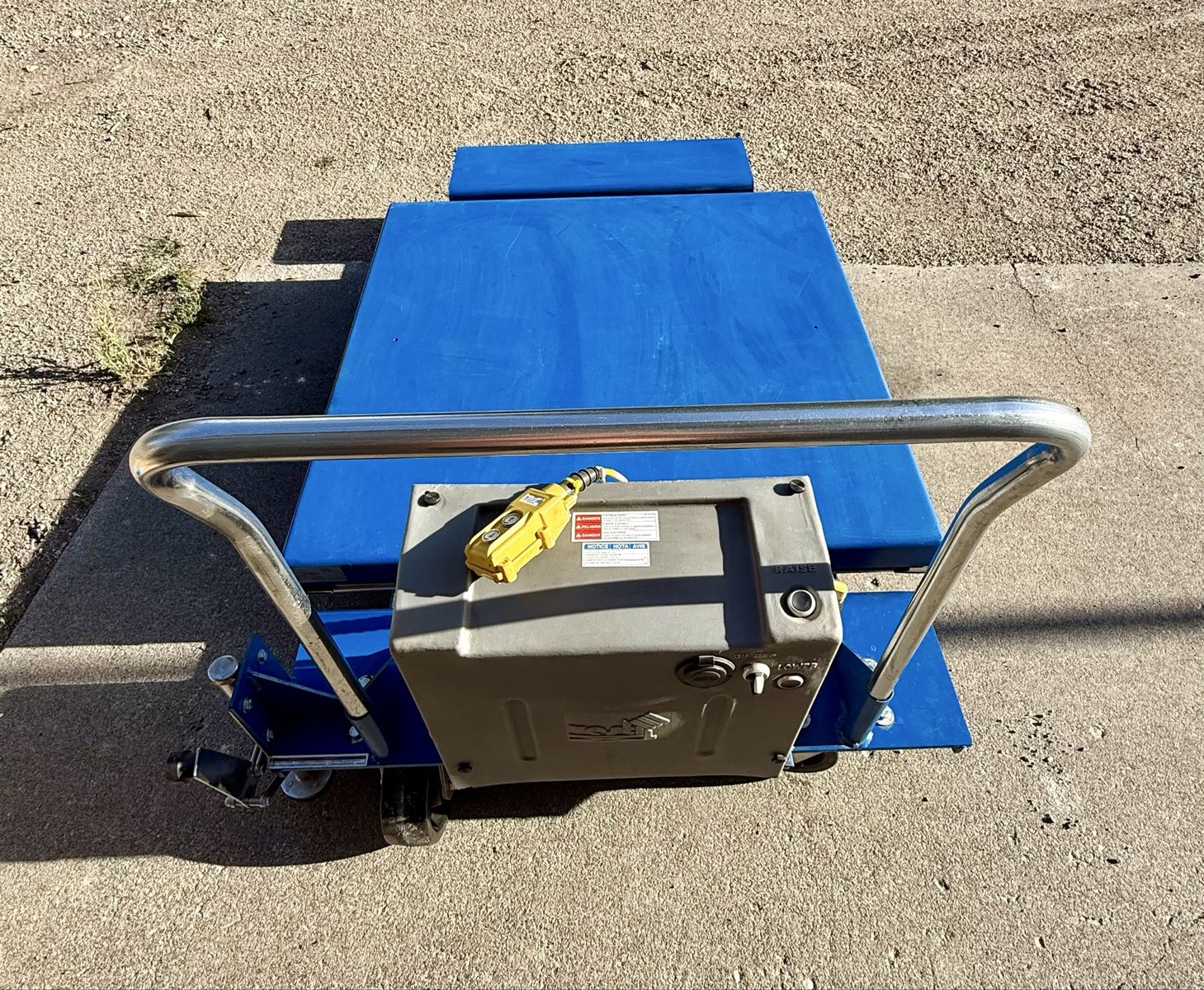 Heavy Duty Electric Hydraulic Scissor Lift Table Cart