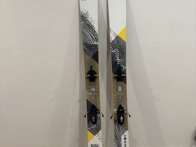 WNDR Alpine Intention 108 Skis with ATK Freeraider 13s- 182cm