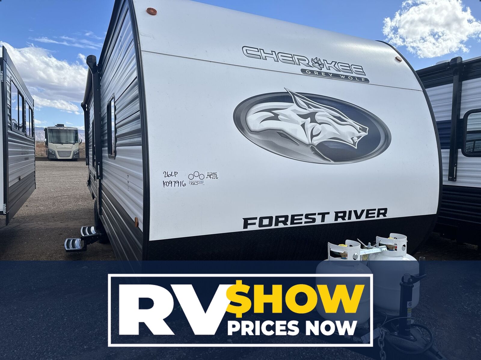 2026 Forest River RV Cherokee Grey Wolf 26LP