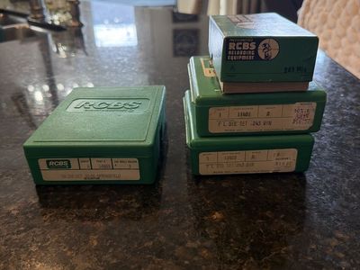 RCBS Reloading Die Sets: .243 Win & .30-06 Precision Reloading Equipment