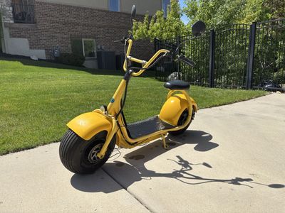 Fat tire, dumber scooter