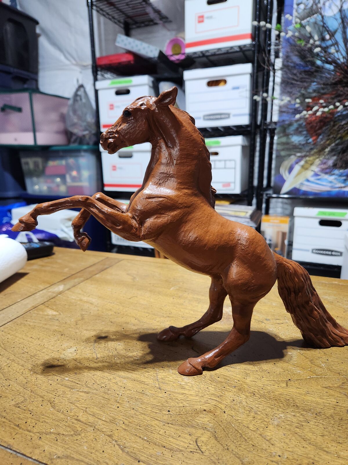 Red Mills Mfg Rearing Horse