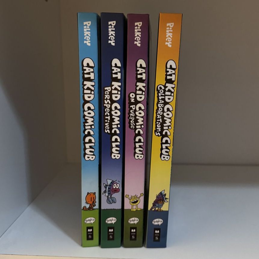 4 Cat Kid Comic Club Books