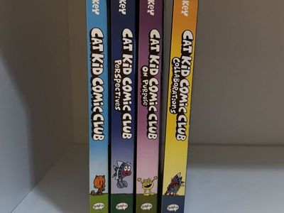4 Cat Kid Comic Club Books