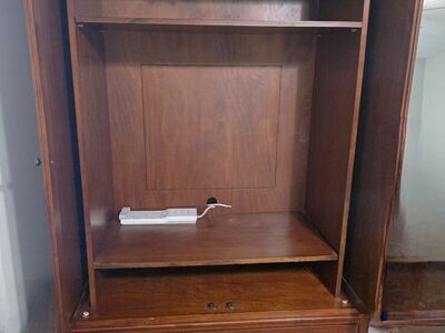 TV or Clothing Armoire with dresser drawers