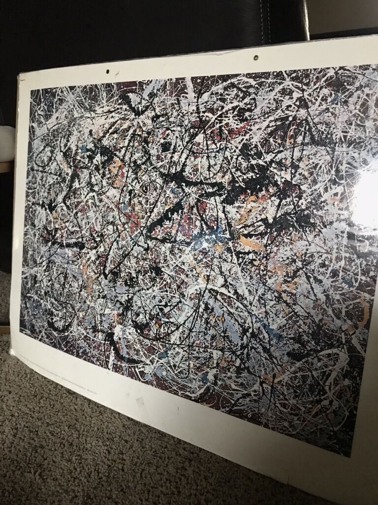 Jackson Pollock Poster Print