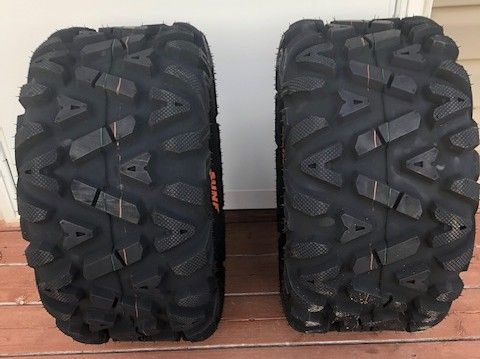 (2) Brand New SunF AT 24x11-10 ATV/UTV Tires