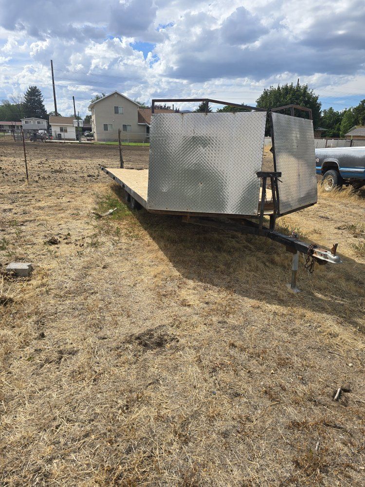 Flatbed Utility Trailer 