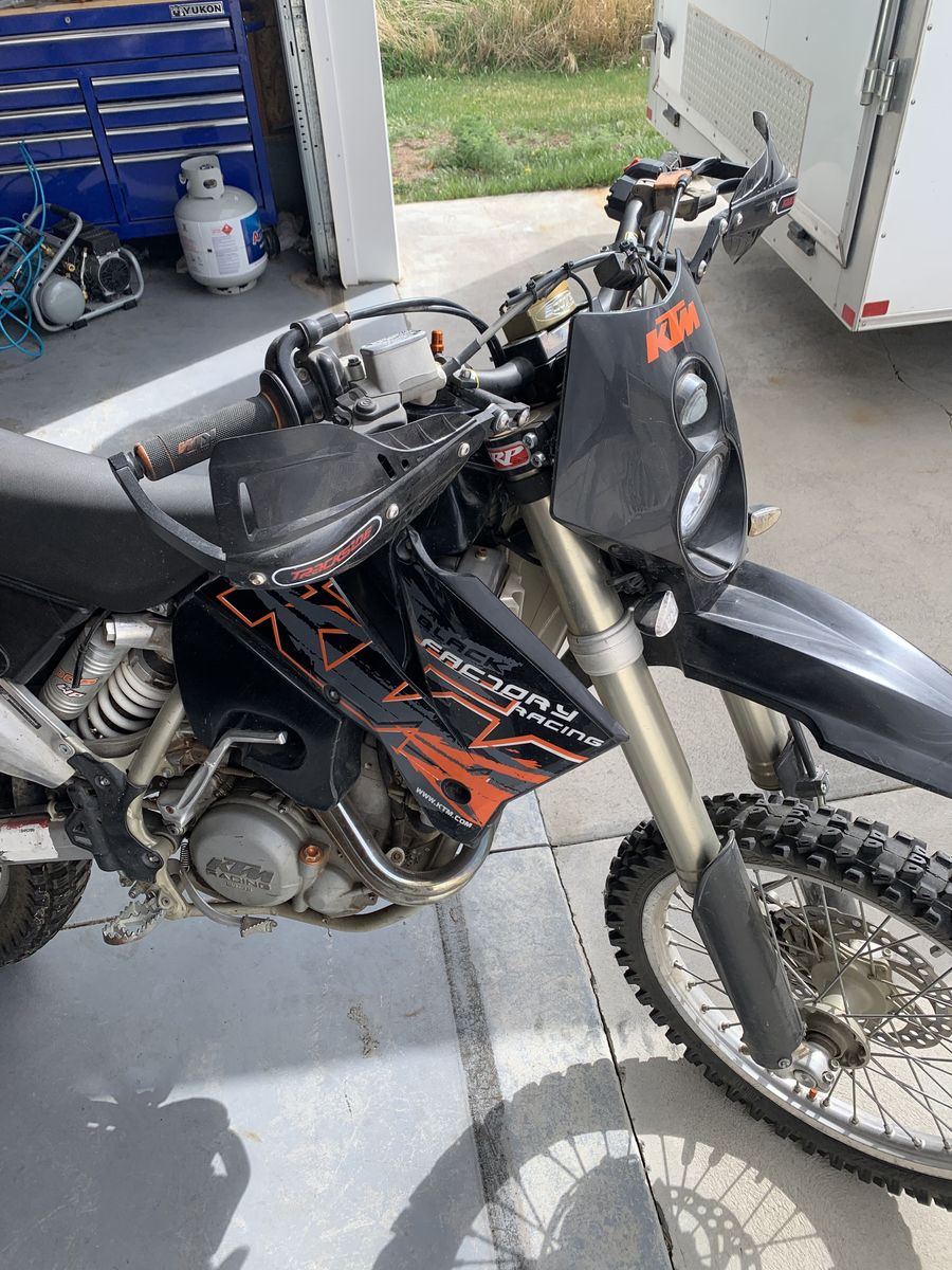 2003 KTM 525 EXC Black