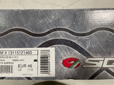 NIB Sidi Five Vernice Carbon Road Cycling Shoes - Size 46 (US 11.5) - NEW!