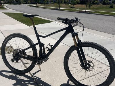 Scott Spark RC Carbon Full Suspension Trail Mountain Bike - Large, 29" Wheels