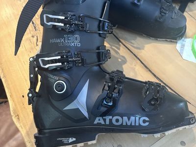 New Atomic Hawx Ultra XTD 130 Ski Boots - Size 27/27.5 - Legendary Hawx Feel