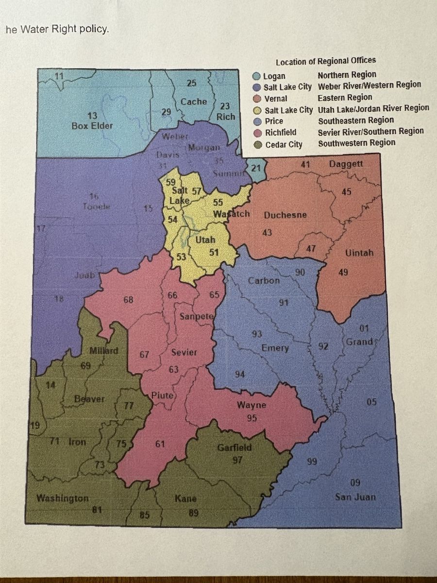 Area 29 water rights