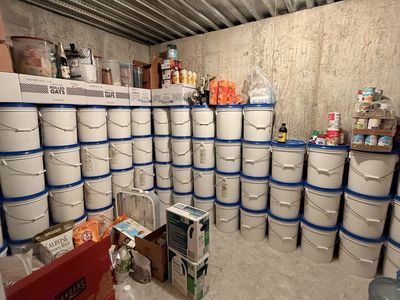 GrainStore Emergency Food Storage Buckets - Ancient Grain Wheat and Corn