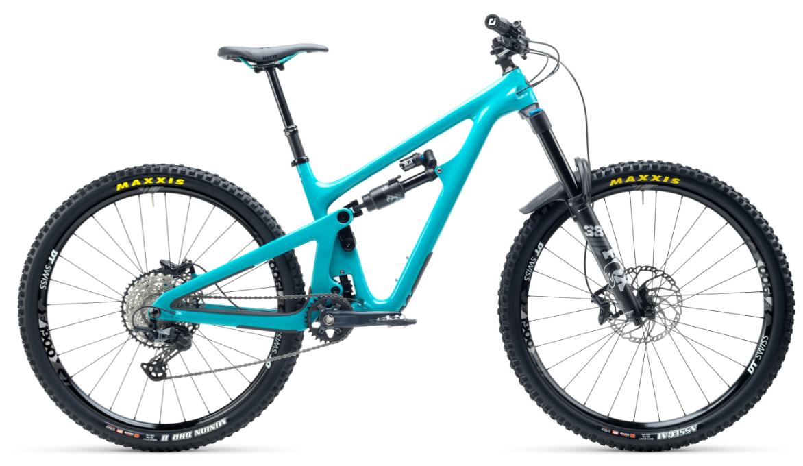BRAND NEW Turquoise XL Yeti SB150 C1 Build Enduro MTB