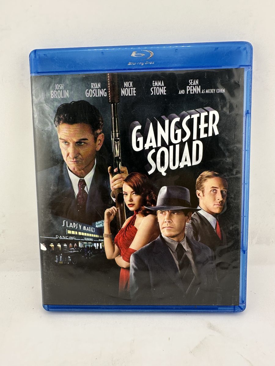 Gangster Squad Blu-ray + DVD 2 Disc Combo 2013 Sean Penn Ryan Gosling Emma