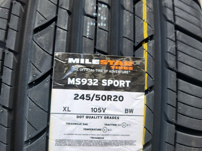 245/50r20 milestar ms932 sport